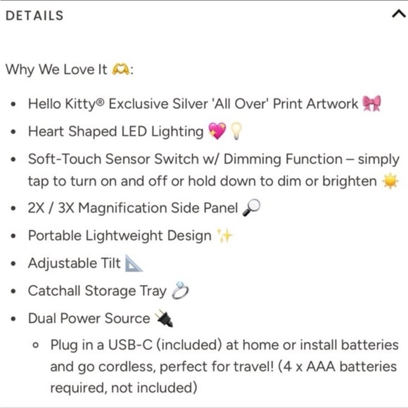 Hello Kitty mirror - Picture 6 of 6